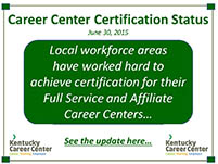 Kentucky Career Center Certification