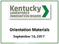 KWIB Orientation Materials Graphic
